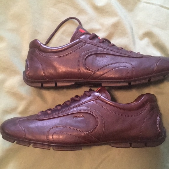 PRADA DRIVING SNKRS, DK. BRN in US 11 - Picture 3 of 7